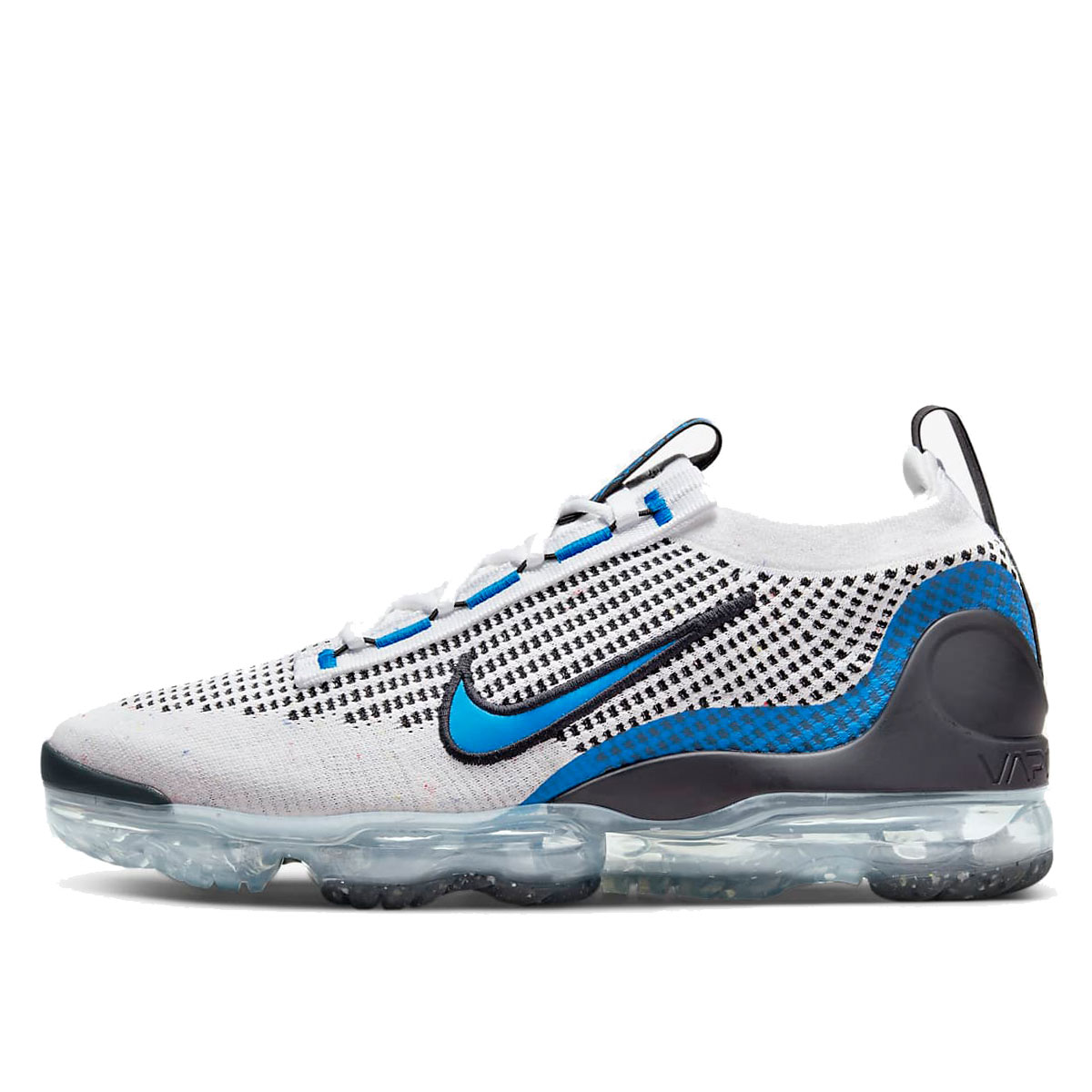 Nike Air VaporMax 2021 Flyknit White Black Photo Blue sneaker – authenticated on KLEKT