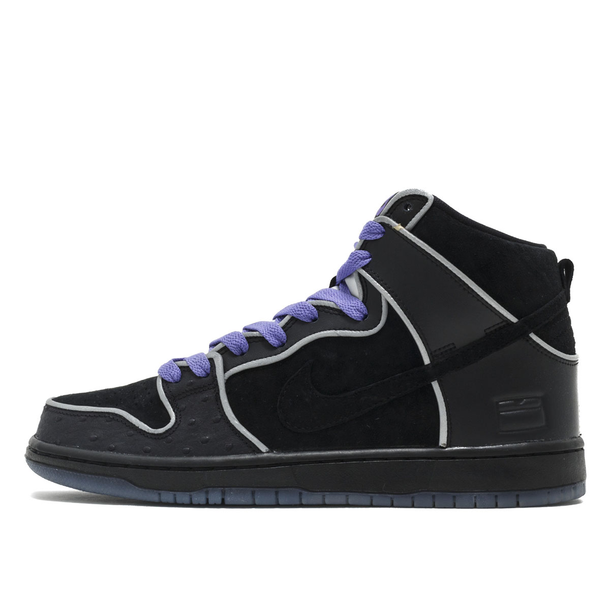 Nike Dunk SB High Black Purple Box sneaker – authenticated on KLEKT