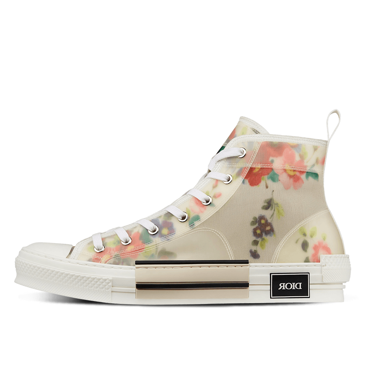 Dior B23 High Top Flowers Oblique sneaker – authenticated on KLEKT