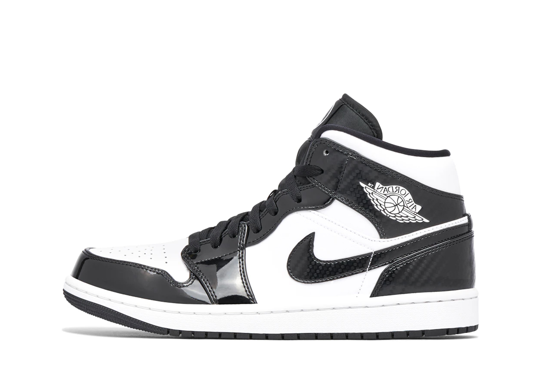 Air Jordan 1 Mid 'Carbon Fiber' (2021) sneaker – authenticated on KLEKT