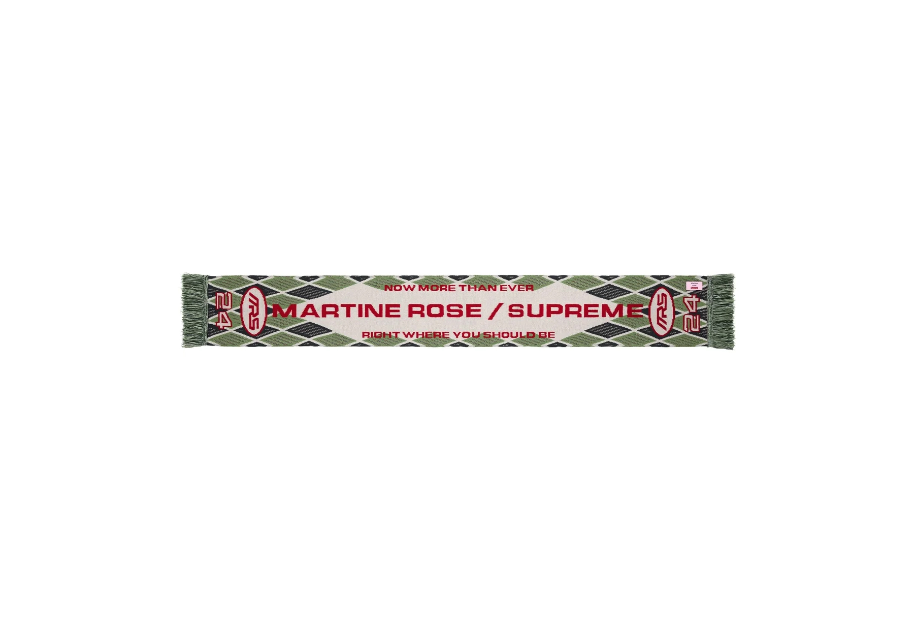 Supreme x Martine Rose Scarf 'Stone' (FW24) BLUE sneaker – authenticated on KLEKT