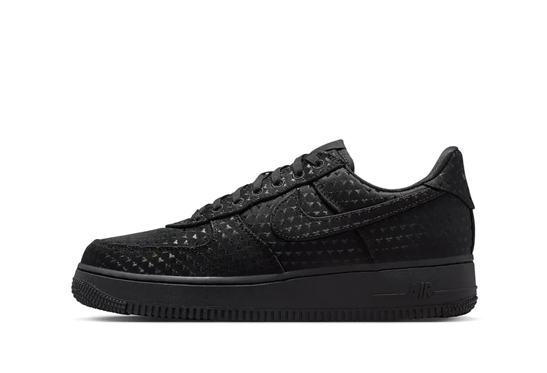 Nike Air Force 1 Low Valentines Day 'Triple Black' (2025) BLACK sneaker – authenticated on KLEKT