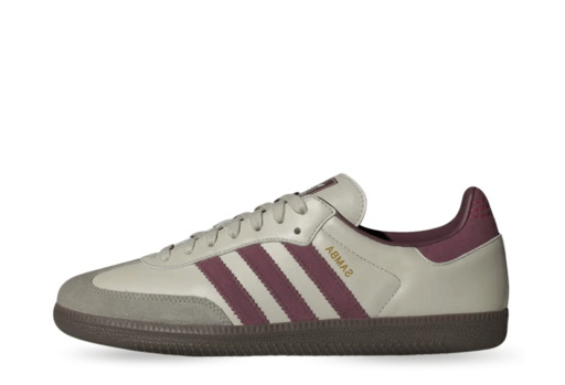 adidas Samba OG 'Putty Grey Maroon' (2024)