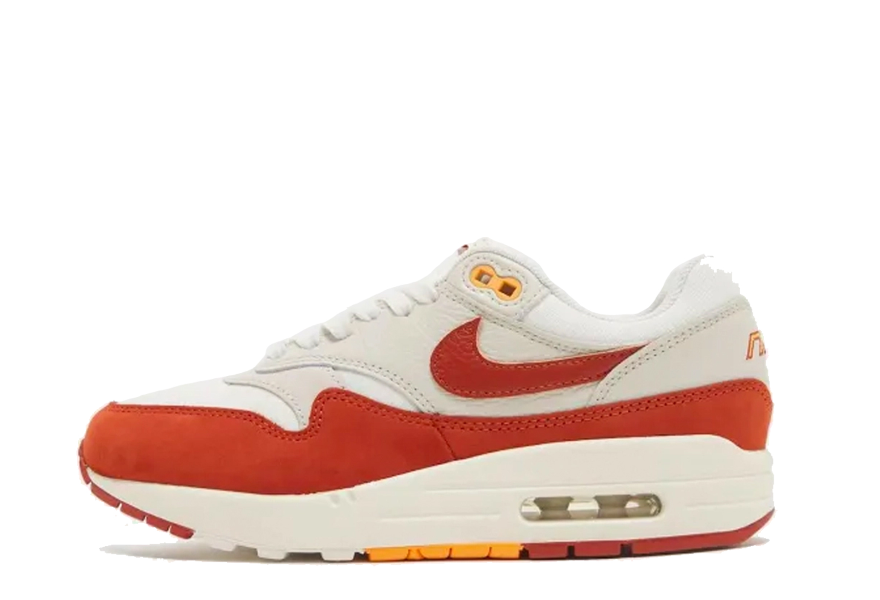 Nike Air Max 1 WMNS LX 'Rugged Orange' (2023) Sail/Rugged Orange-Light Orewood Brown-Sundial sneaker – authenticated on KLEKT