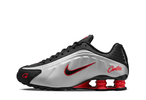 Nike x Corteiz Shox R419 'Metallic Silver' (2026)