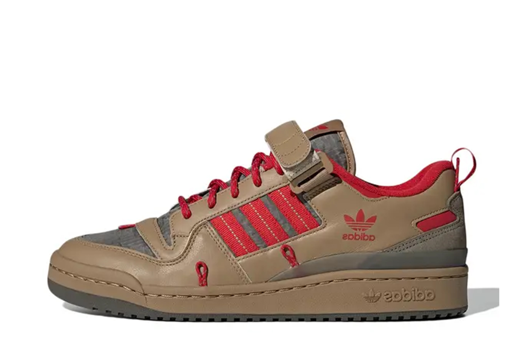 Adidas Forum Camp Low 'Brown Red' (2022) BROWN/RED sneaker – authenticated on KLEKT