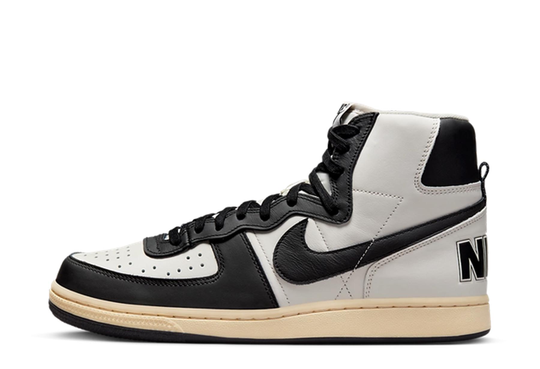 Nike Terminator High 'Phantom Black' (2023) Phantom/Black/Pale Vanilla Sail sneaker – authenticated on KLEKT
