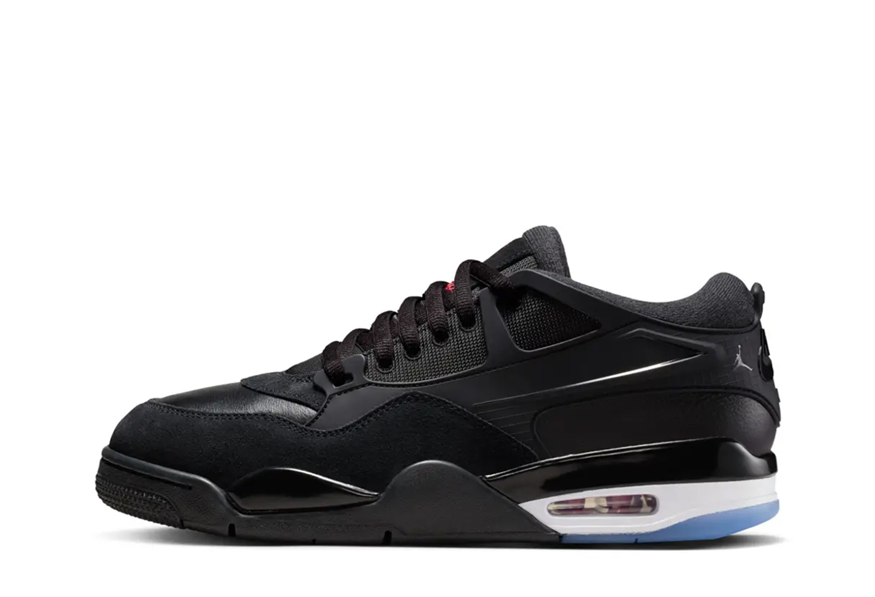 Air Jordan 4 RM 'Black White Varsity Red' (2026) BLACK sneaker – authenticated on KLEKT
