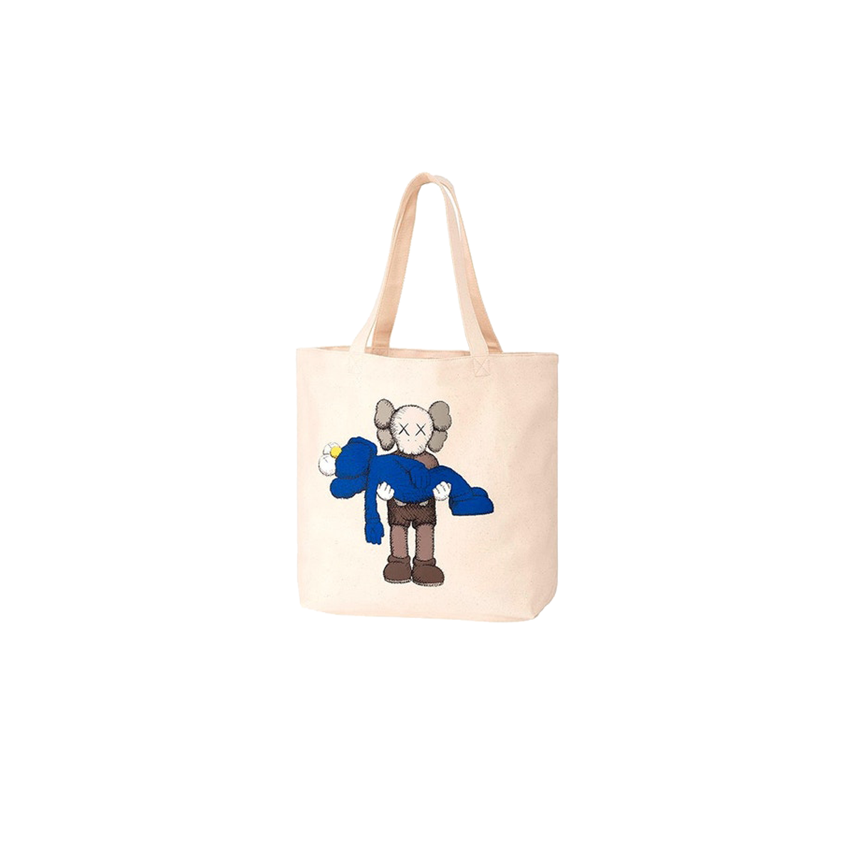 Kaws x Uniqlo Gone Tote Bag Natural (SS19) sneaker – authenticated on KLEKT