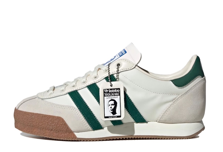 Adidas x Liam Gallagher Spezial LG2 Bottle Green (2023) Cream White/Collegiate Green/Off White sneaker – authenticated on KLEKT