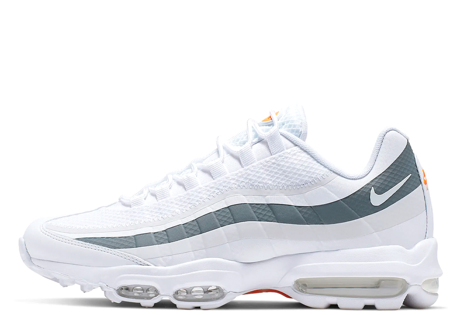 Nike Air Max 95 Ultra 'White Spruce' (2022) White/Cool Grey/Total Orange/White sneaker – authenticated on KLEKT