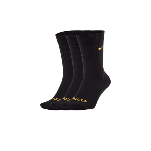 Nike x Drake Nocta Sock - 3 Pack Black (FW20)