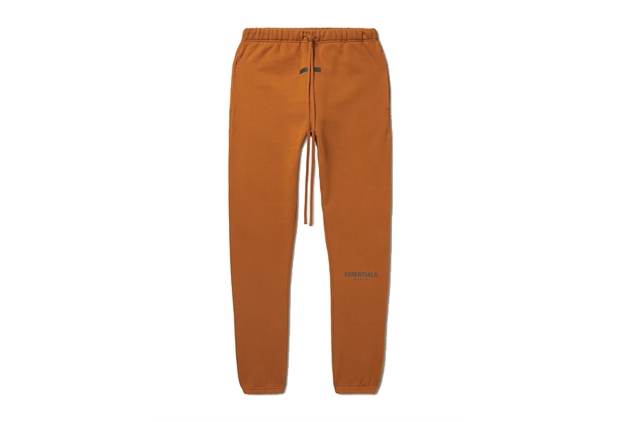 Fear Of God ESSENTIALS Straight-Leg Logo-Print Cotton-Blend Jersey Sweatpants Brown (FW21) BROWN sneaker – authenticated on KLEKT