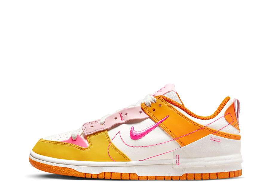 Nike Dunk Low WMNS Disrupt 2 Sunrise (2022) White/Orange/Pink sneaker – authenticated on KLEKT