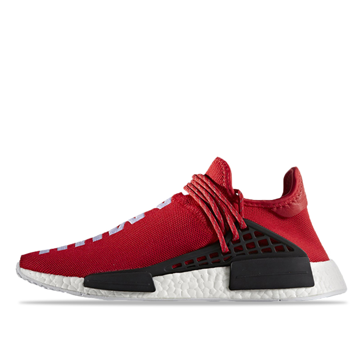 Adidas x Pharrell NMD HU Human Race Scarlet Red sneaker – authenticated on KLEKT
