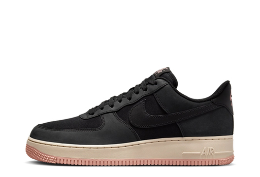 Nike Air Force 1 '07 LX 'Black Red Stardust' (2024)
