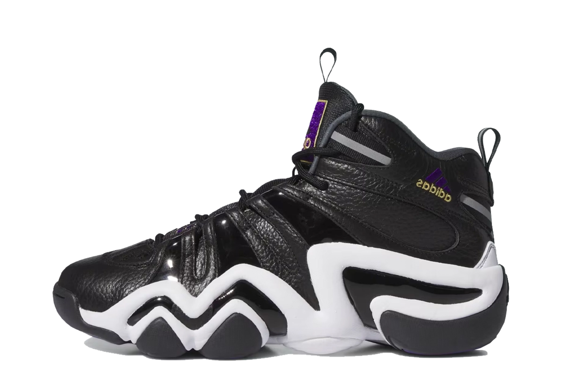 Adidas Crazy 8 'Black Regal Purple' (2024) Core Black/Regal Purple/Cloud White sneaker – authenticated on KLEKT