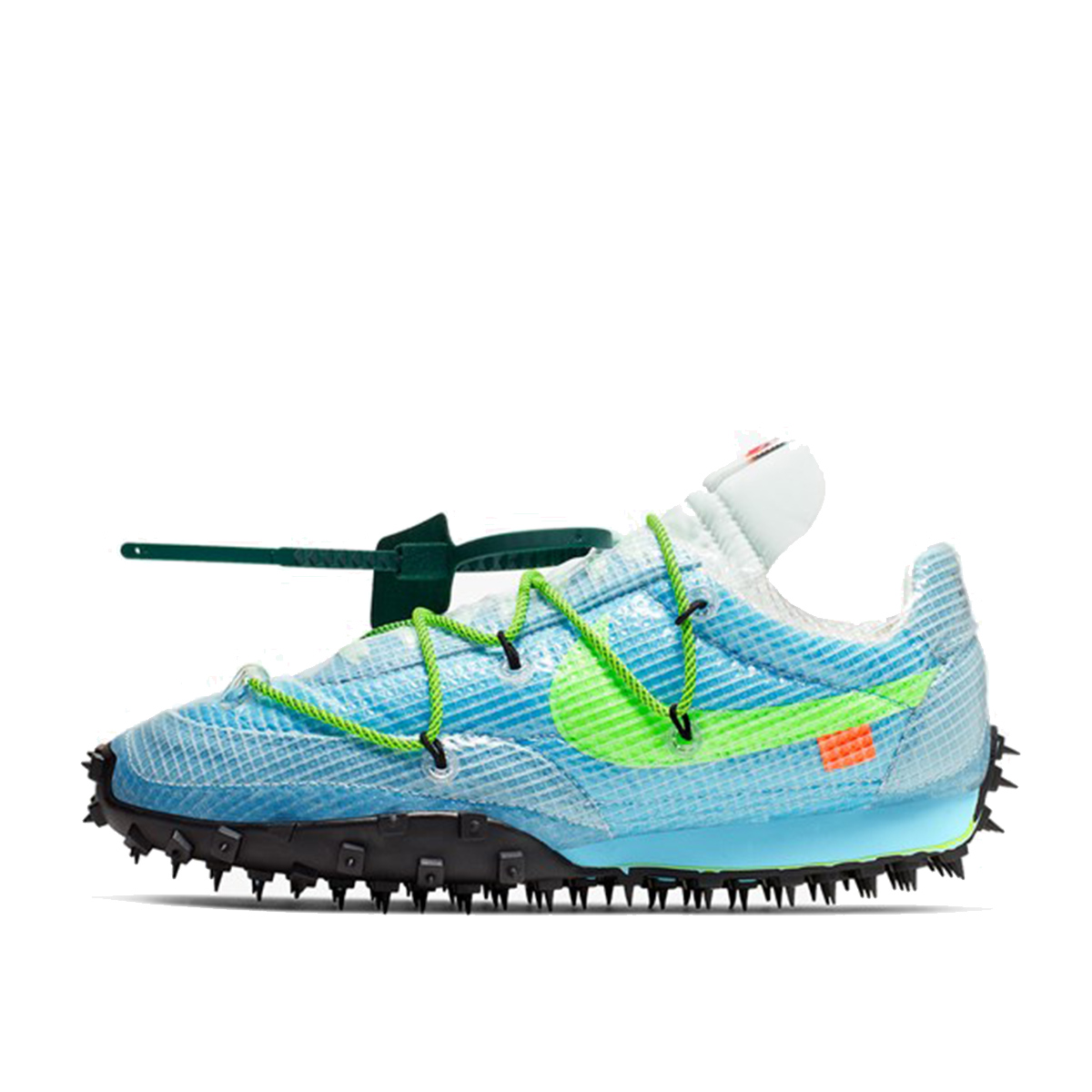Nike x Off-White Womens Waffle Racer Vivid Sky (2019) sneaker – authenticated on KLEKT