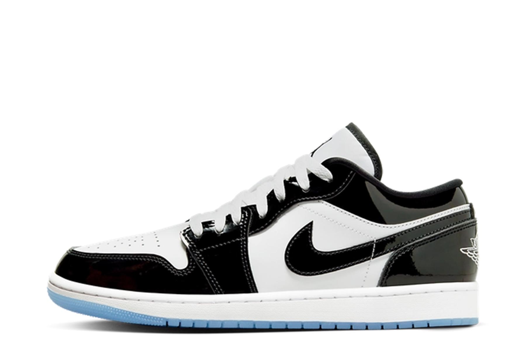 Air Jordan 1 Low SE 'Concord' (2023) White/Black/Light Blue sneaker – authenticated on KLEKT