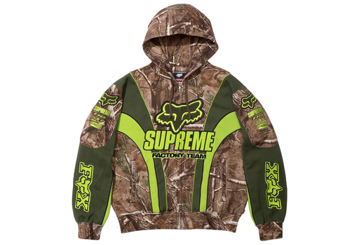 Supreme x Fox Racing Zip Up Hooded Sweatshirt 'Realtree AP Camo' (FW25) – authenticated on KLEKT