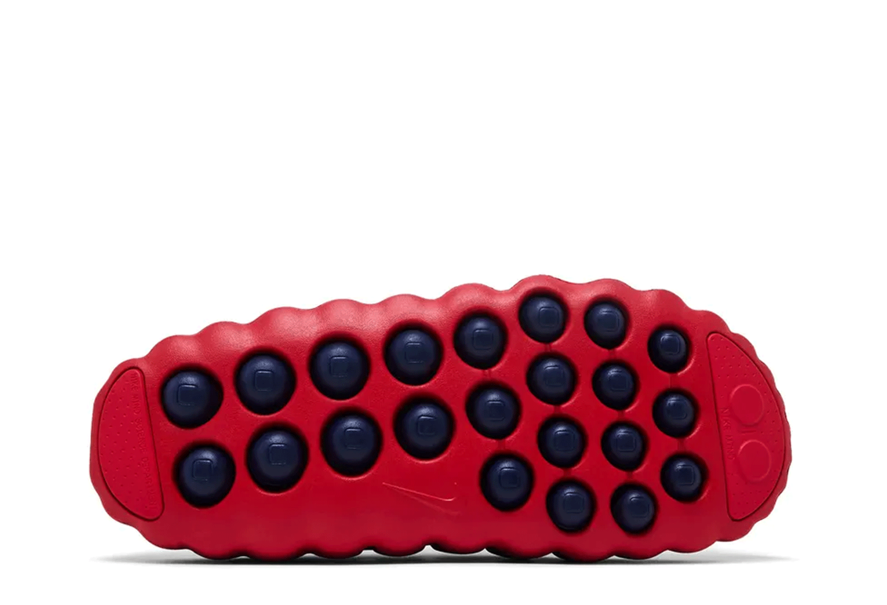 Nike Mind 001 Slide 'Team Red' (2026) Team Red/Metallic Platinum-University Red-Midnight Navy-White sneaker – authenticated on KLEKT