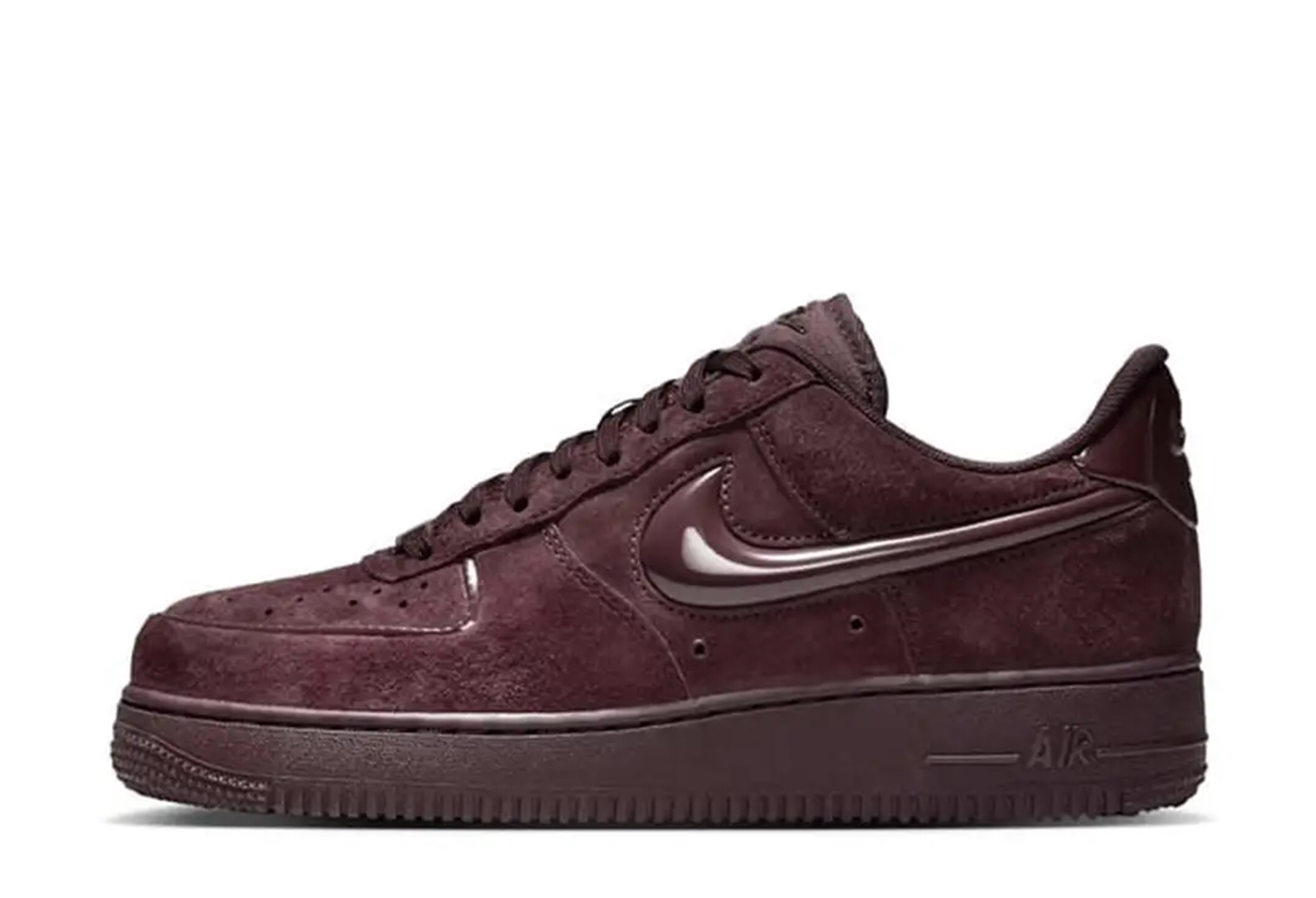 Nike Air Force 1 'Burgundy Crush' (2025) RED sneaker – authenticated on KLEKT