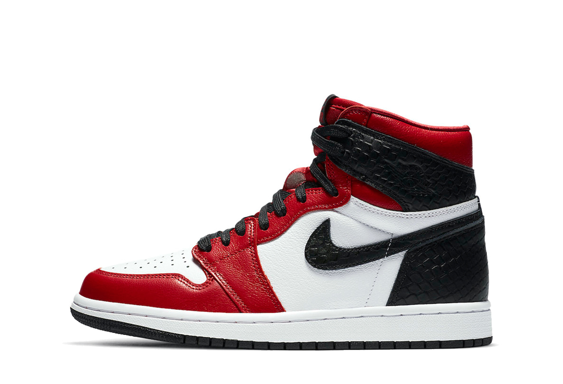 Air Jordan 1 Retro High WMNS 'Satin Snake Chicago' (2020) GYM RED/WHITE/BLACK sneaker – authenticated on KLEKT