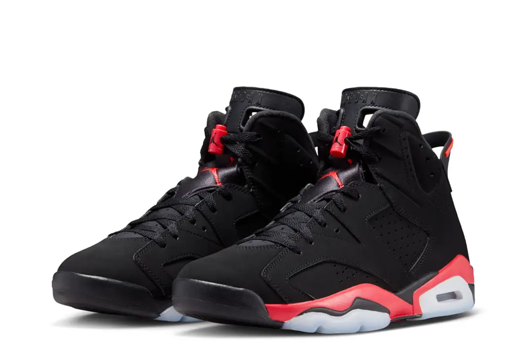 Air Jordan 6 'Infrared Salesman' (2026) BLACK sneaker – authenticated on KLEKT