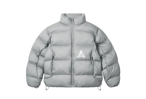 Palace Ripstop Puffa 'Grey' (FW25) – authenticated on KLEKT