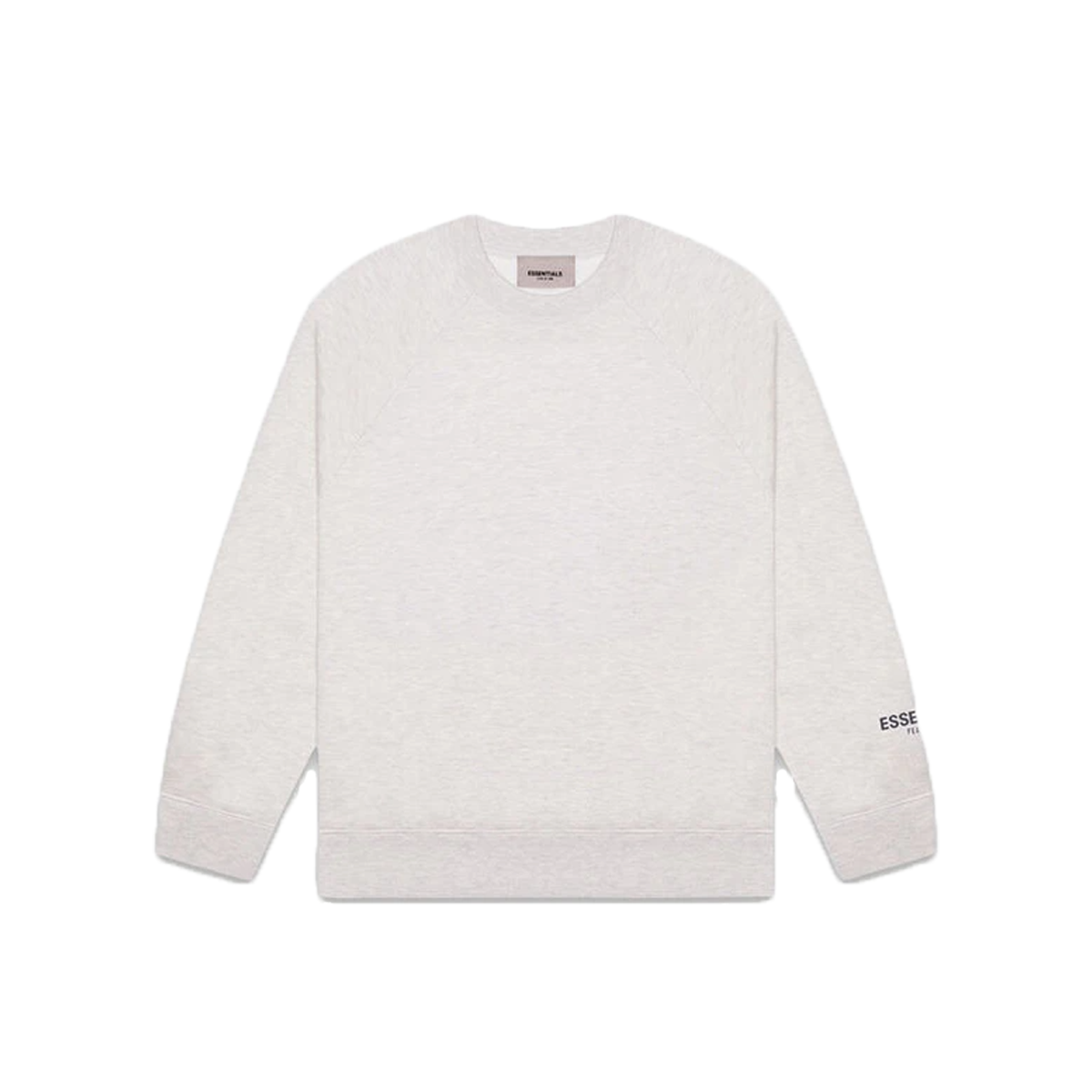 Fear Of God ESSENTIALS Core Pullover Crewneck Heather Grey (FW20) HEATHER GREY sneaker – authenticated on KLEKT