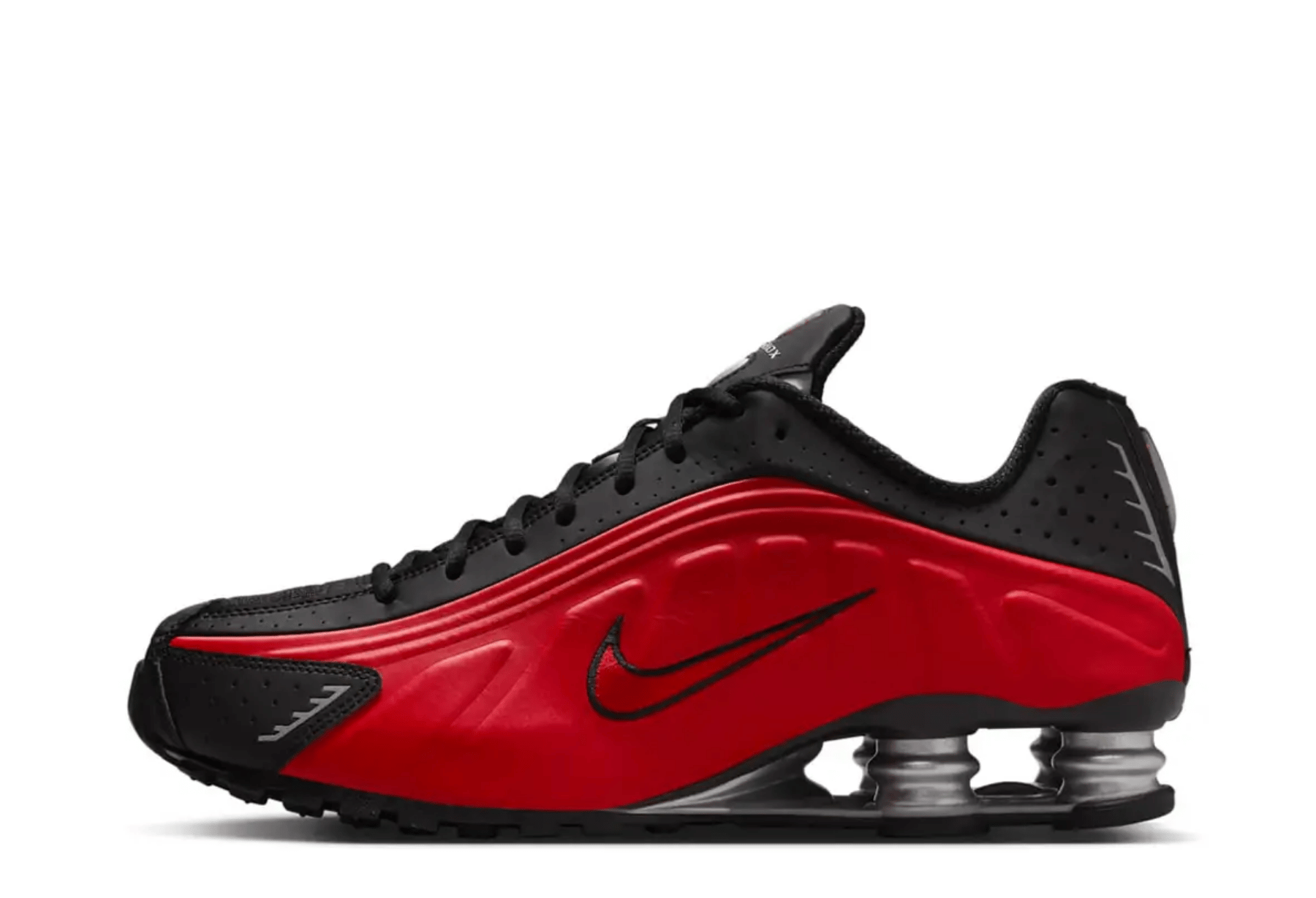 Nike Shox R4 'University Red Black' (2025) UNIVERSITY RED/BLACK sneaker – authenticated on KLEKT