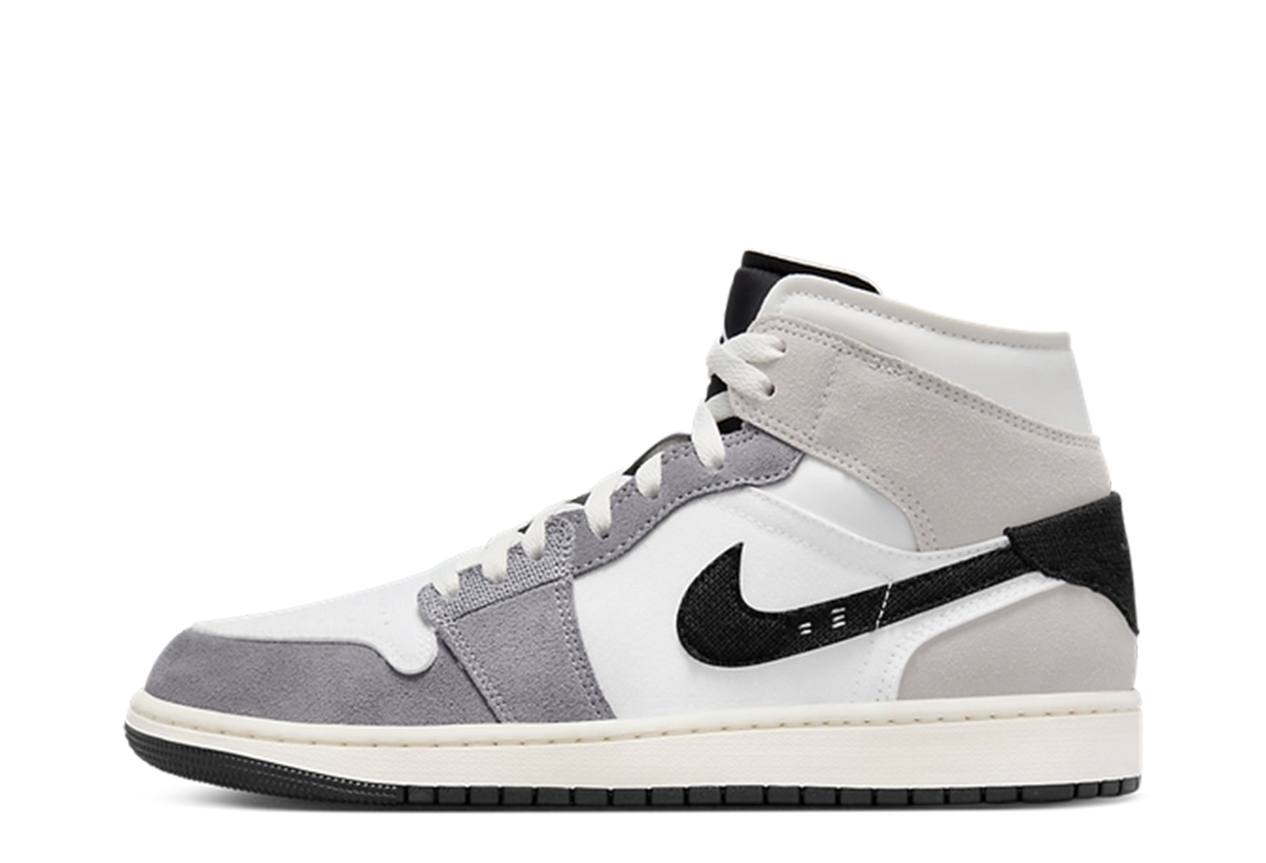 Air Jordan 1 Mid SE Craft 'Cement Grey' (2023) Cement Grey/Black/White/Tech Grey/Sail sneaker – authenticated on KLEKT