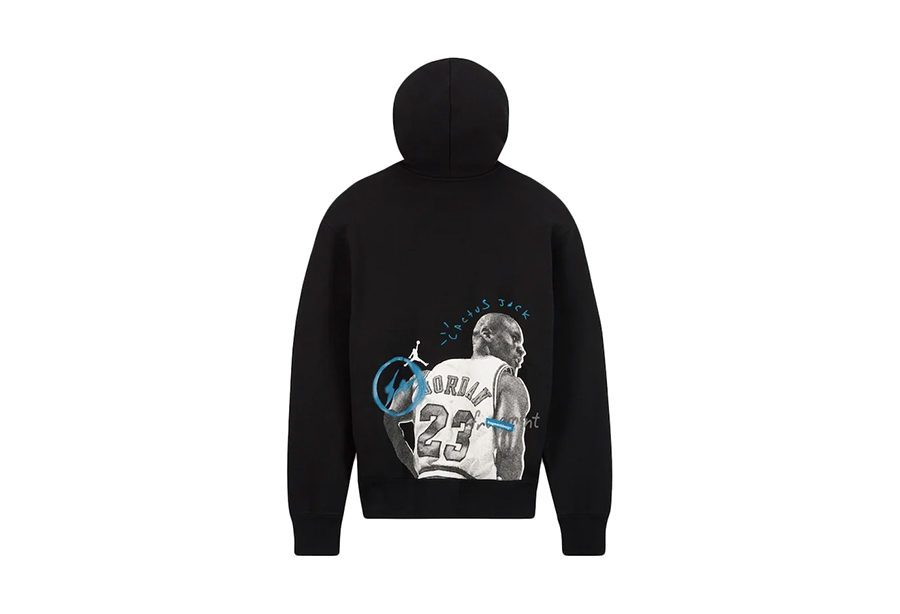 Travis Scott x Jordan x Fragment Hoodie Black (SS21) BLACK sneaker – authenticated on KLEKT