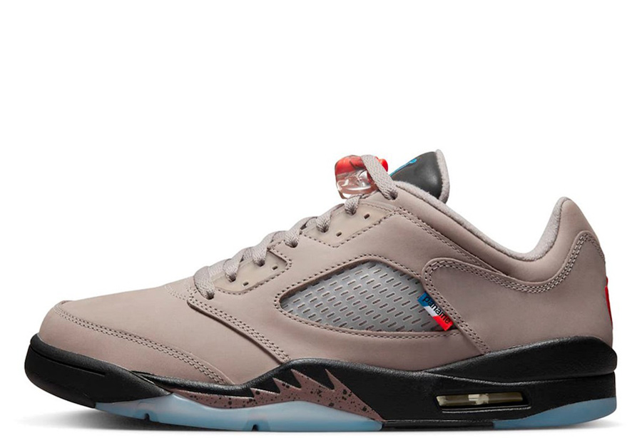 Air Jordan 5 Low PSG Pumice (2022) PUMICE/GAME ROYAL/BLACK/PLUM ECLIPSE sneaker – authenticated on KLEKT