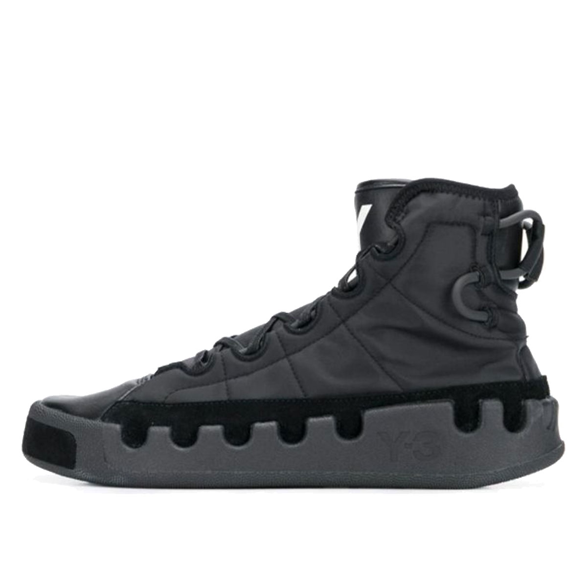 Adidas Y-3 Black Kasabaru High Tops (2019) sneaker – authenticated on KLEKT