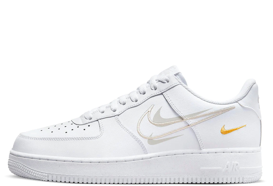 Nike Air Force 1 Multi Swoosh White (2022) White sneaker – authenticated on KLEKT