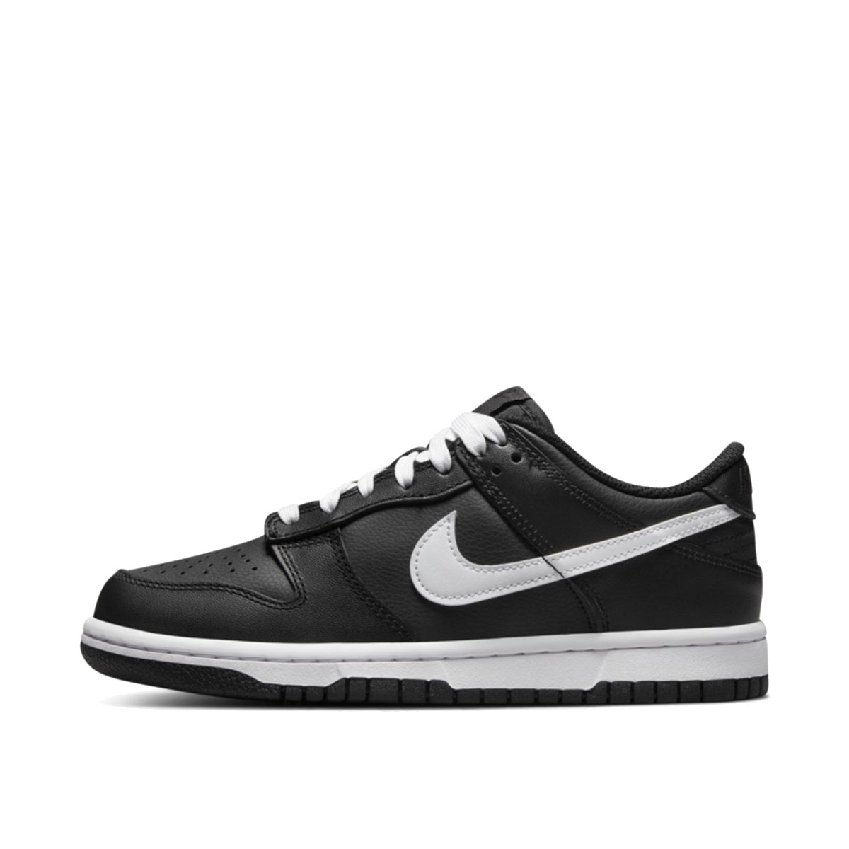 Nike Dunk Low Black White (GS) (2022) sneaker – authenticated on KLEKT