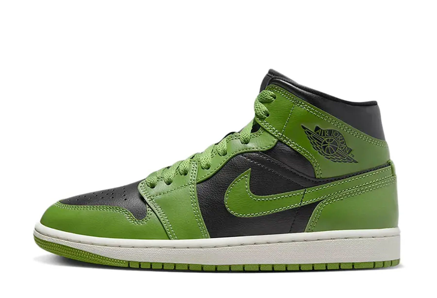 Air Jordan 1 Mid WMNS Black Green (2022) | Air Jordan | KLEKT