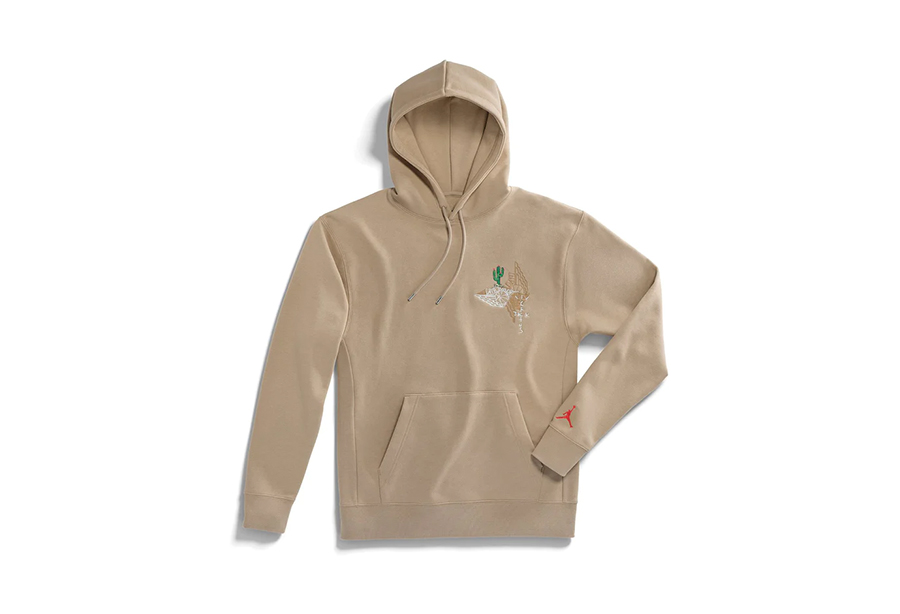 Travis Scott x Cactus Jack x Jordan Pullover Hoodie Khaki/University Red (SS21) KHAKI/UNIVERSITY RED sneaker – authenticated on KLEKT