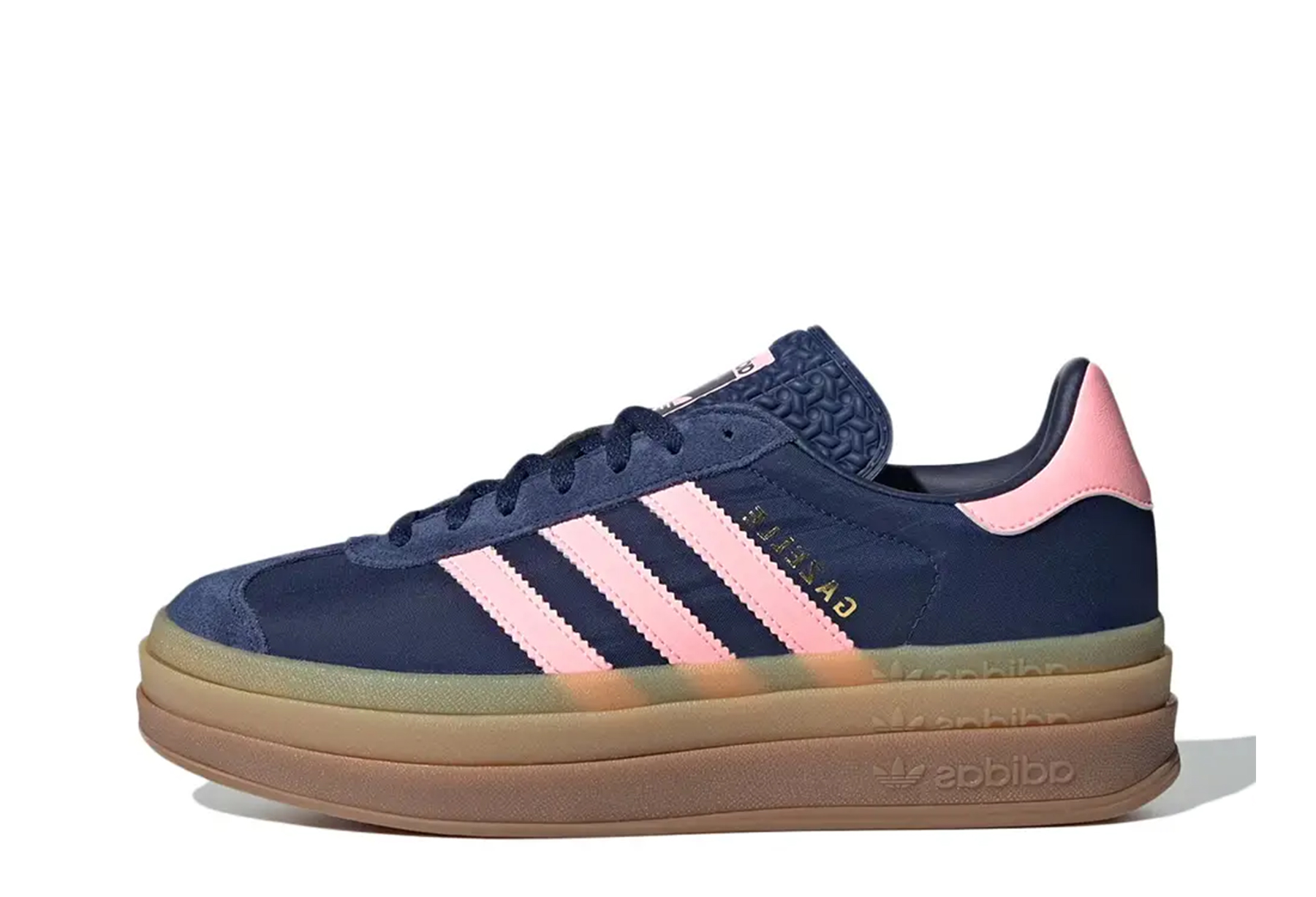 Adidas Gazelle Bold WMNS 'Dark Blue Pink Spark' (2024) DARK BLUE/PINK SPARK sneaker – authenticated on KLEKT