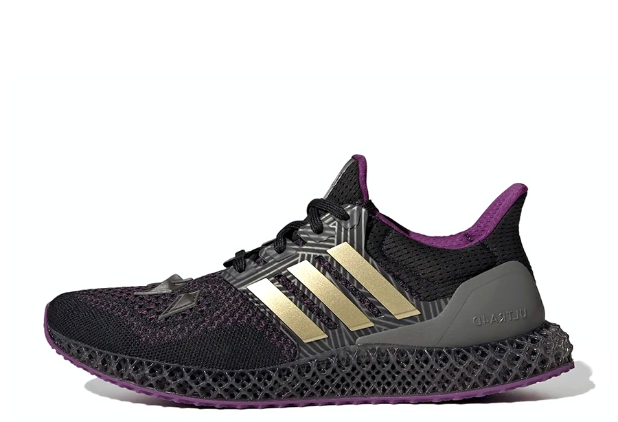 Adidas x Marvel Ultra 4D Black Panther (2022) BLACK/PURPLE sneaker – authenticated on KLEKT