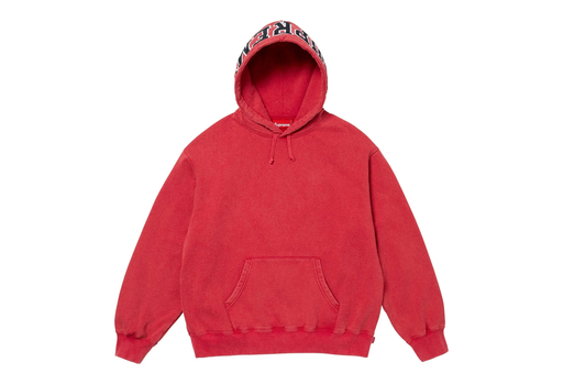 Supreme Team 94 Hooded Sweatshirt 'Red' (SS25) – authenticated on KLEKT