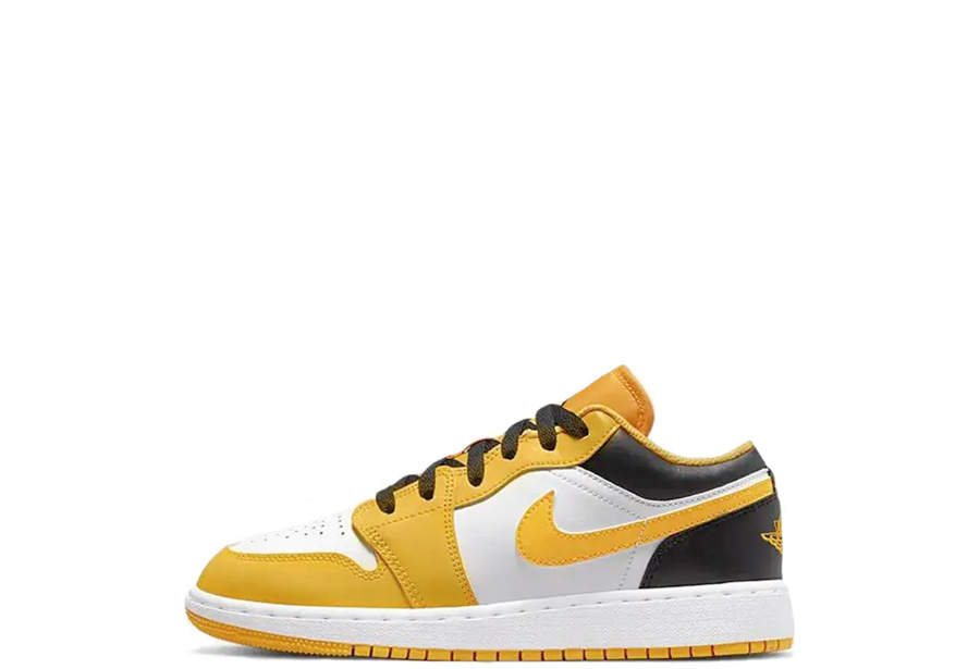 jordan 1 low yellow black white
