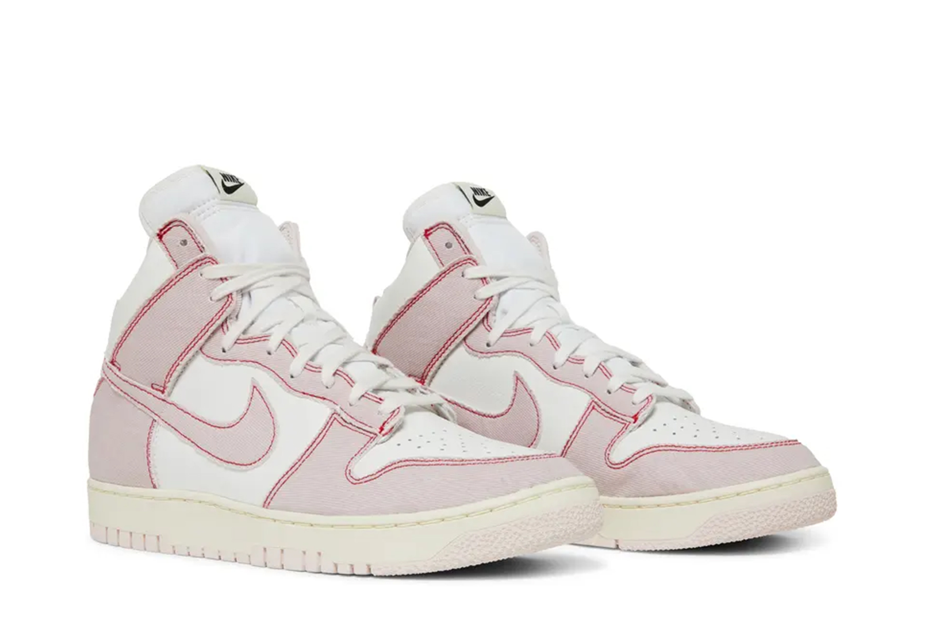 Nike Dunk High 1985 Pink Denim (2022) Summit White/Barely Rose sneaker – authenticated on KLEKT