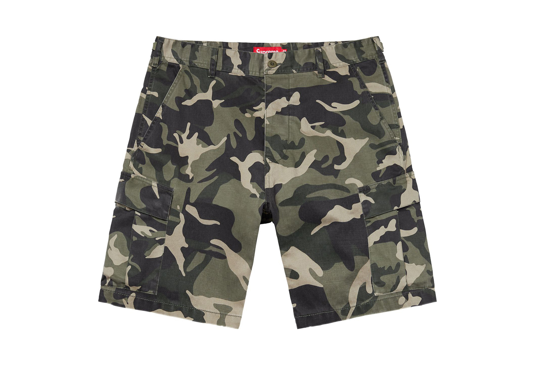 Supreme Cargo Short Olive Camo (SS23) OLIVE CAMO sneaker – authenticated on KLEKT
