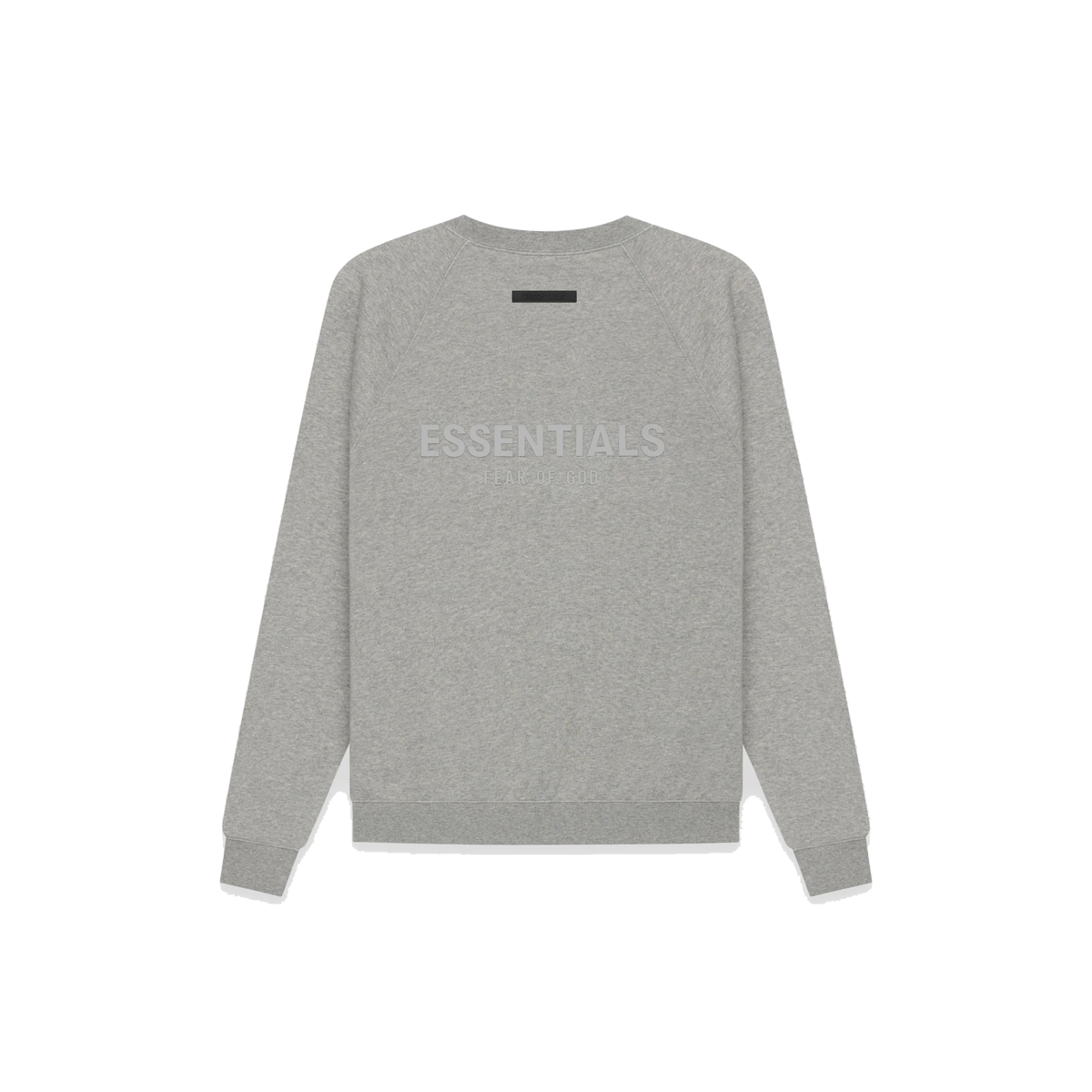 Fear Of God ESSENTIALS Pull-Over Crewneck Dark Heather Grey (SS21) DARK HEATHER GREY sneaker – authenticated on KLEKT