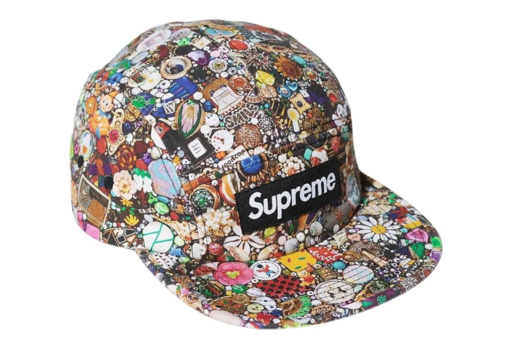 Supreme x Mike Kelly Camp Cap 'Multicolour' (SS26) – authenticated on KLEKT