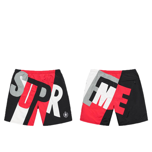 Supreme Big Letter Water Short Red (SS20) 