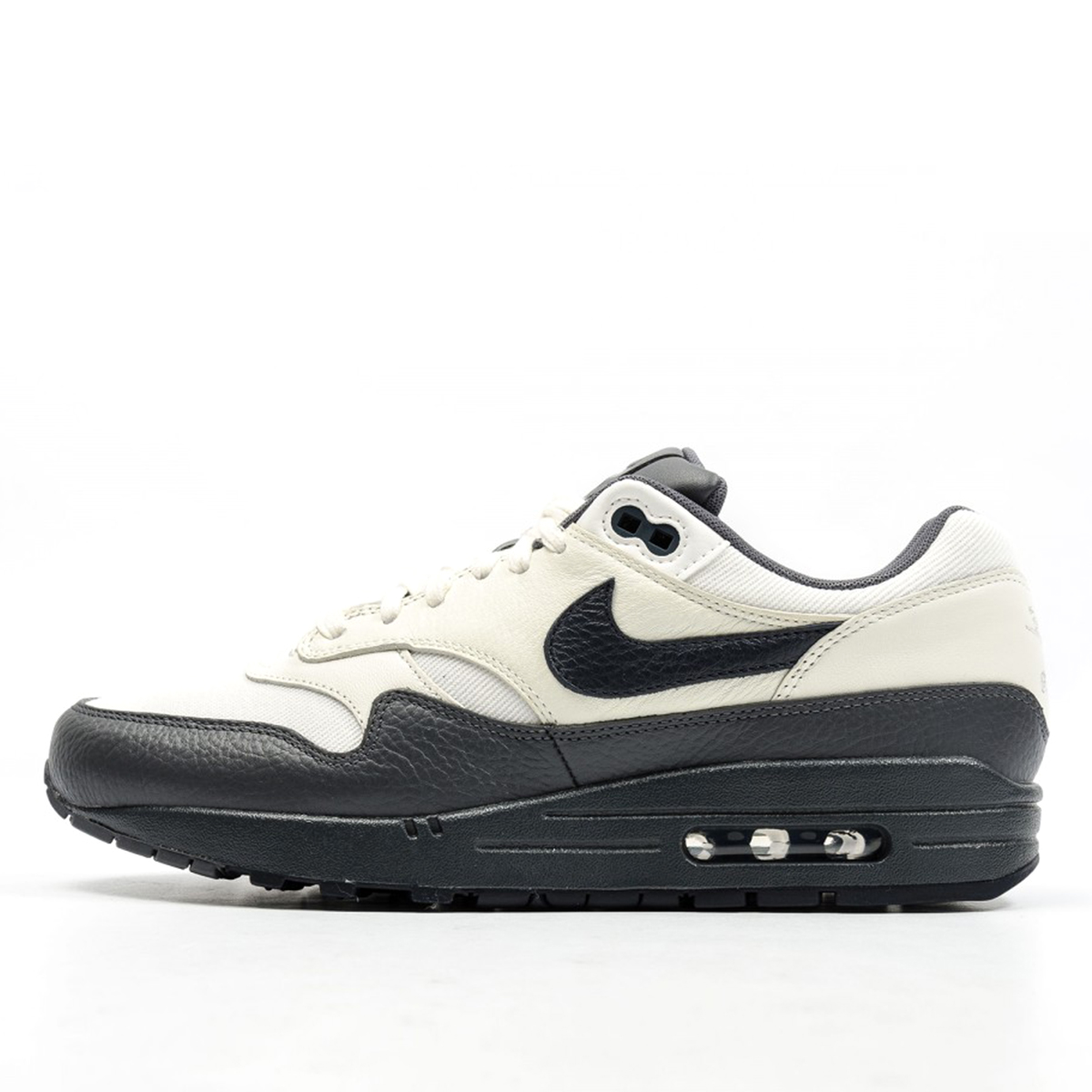 Nike Air Max 1 Premium PRM Sail/Dark Obsidian-Dark Grey sneaker – authenticated on KLEKT