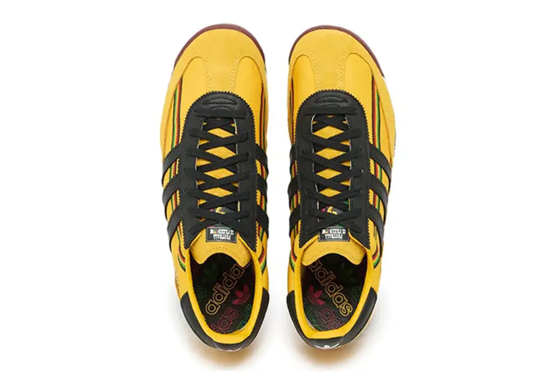 Adidas x Bob Marley x Jamaica Football Federation SL72 RS 'Away' (2026) Yellow/Black/White sneaker – authenticated on KLEKT